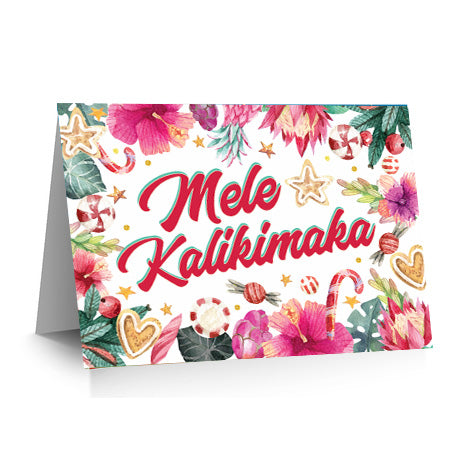 Mele Kalikimaka Holiday Sweets Card Set of 10