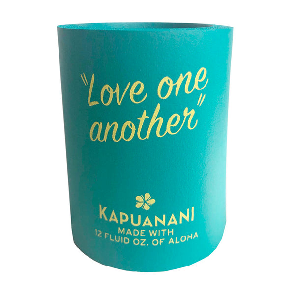 Aloha Kekahi i Kekahi Drink Koozie - Turquoise